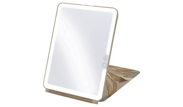 Sensse Glow Up LED Flip Top Modern Marble Mirror