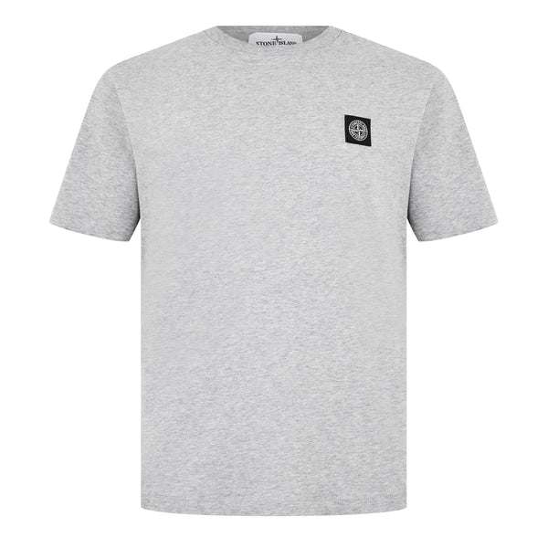 Stone Island Men's Cotton Compass Logo Patch T-Shirt