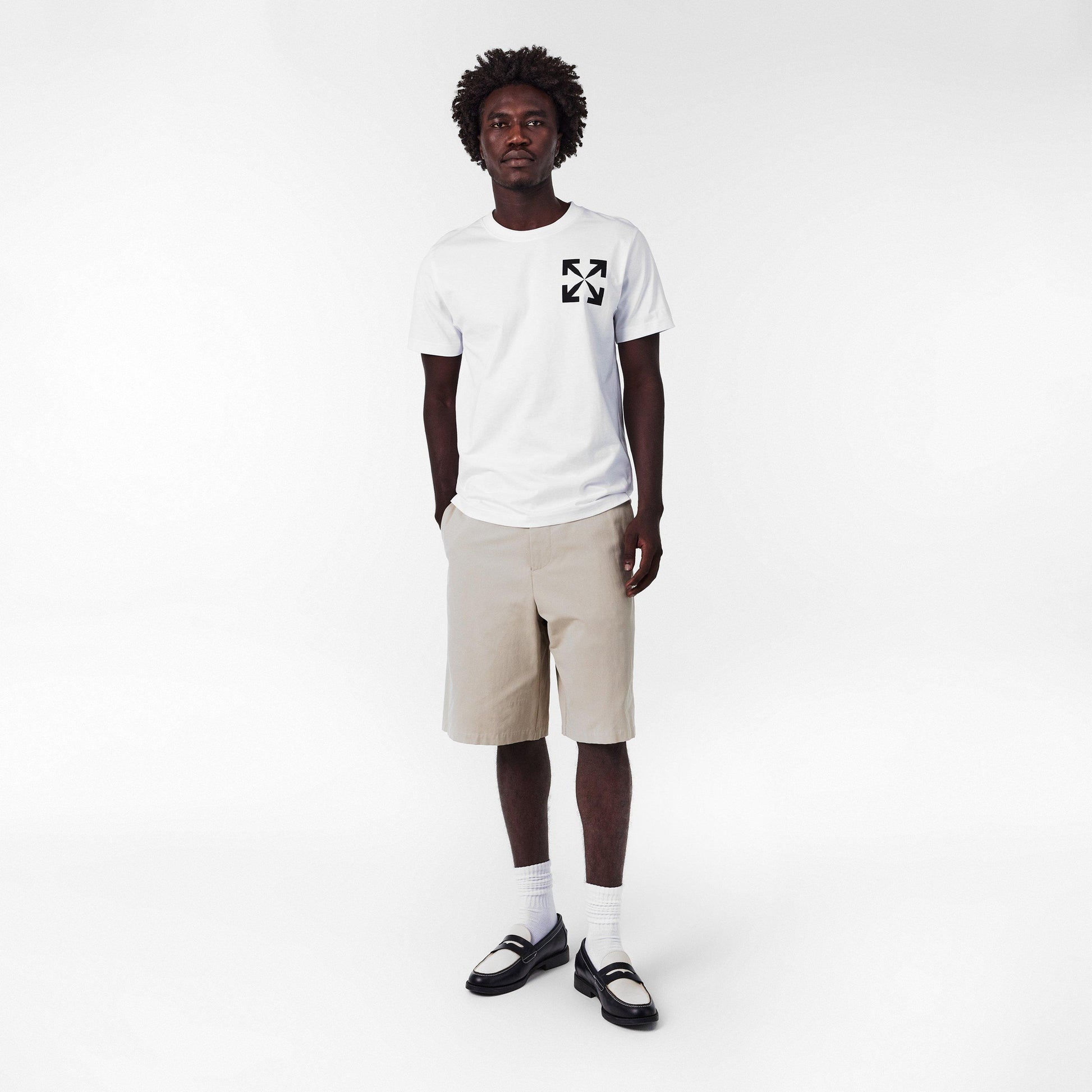 Off White Men's Arrow Slim T-Shirt