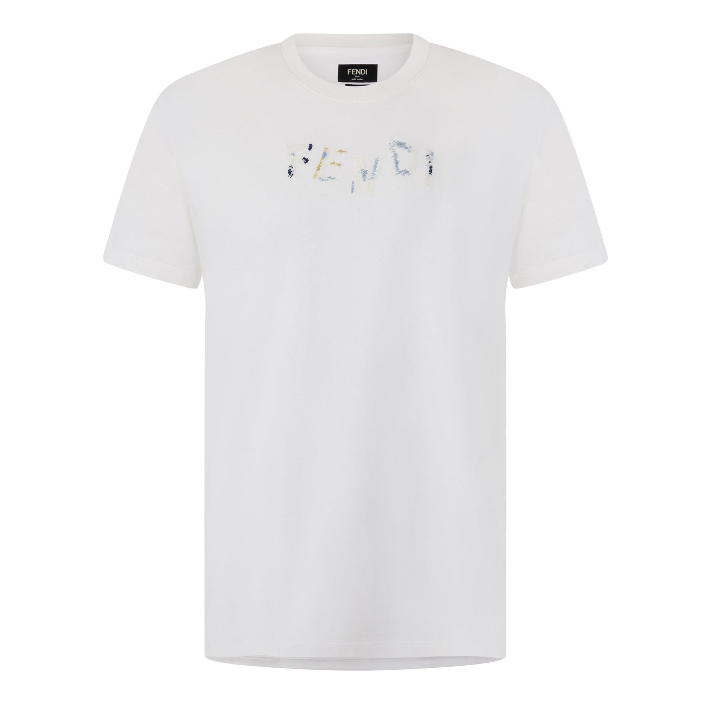 Fendi Fendi Embroid Tee Sn63
