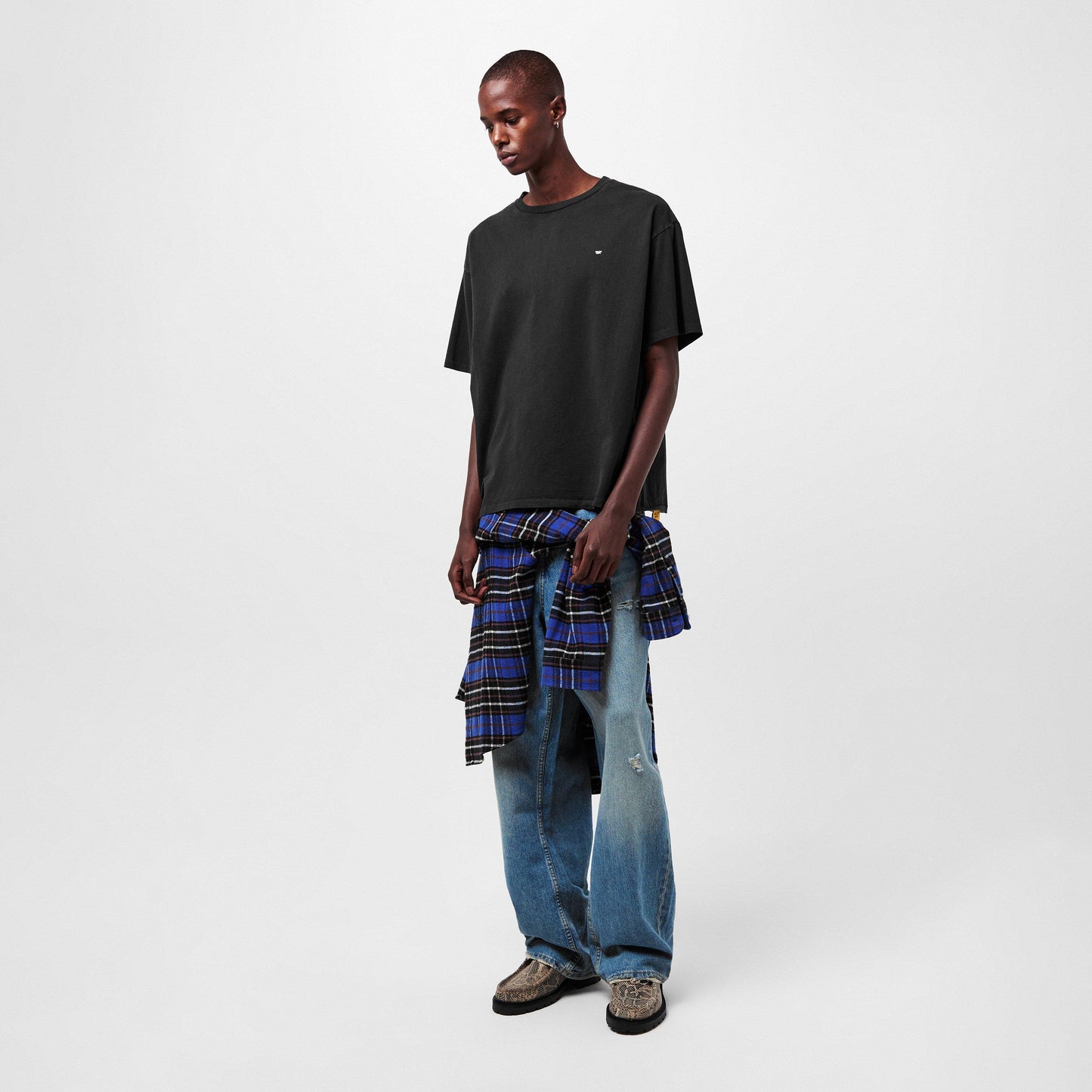 Gallery Dept Mens Micro Logo T-Shirt