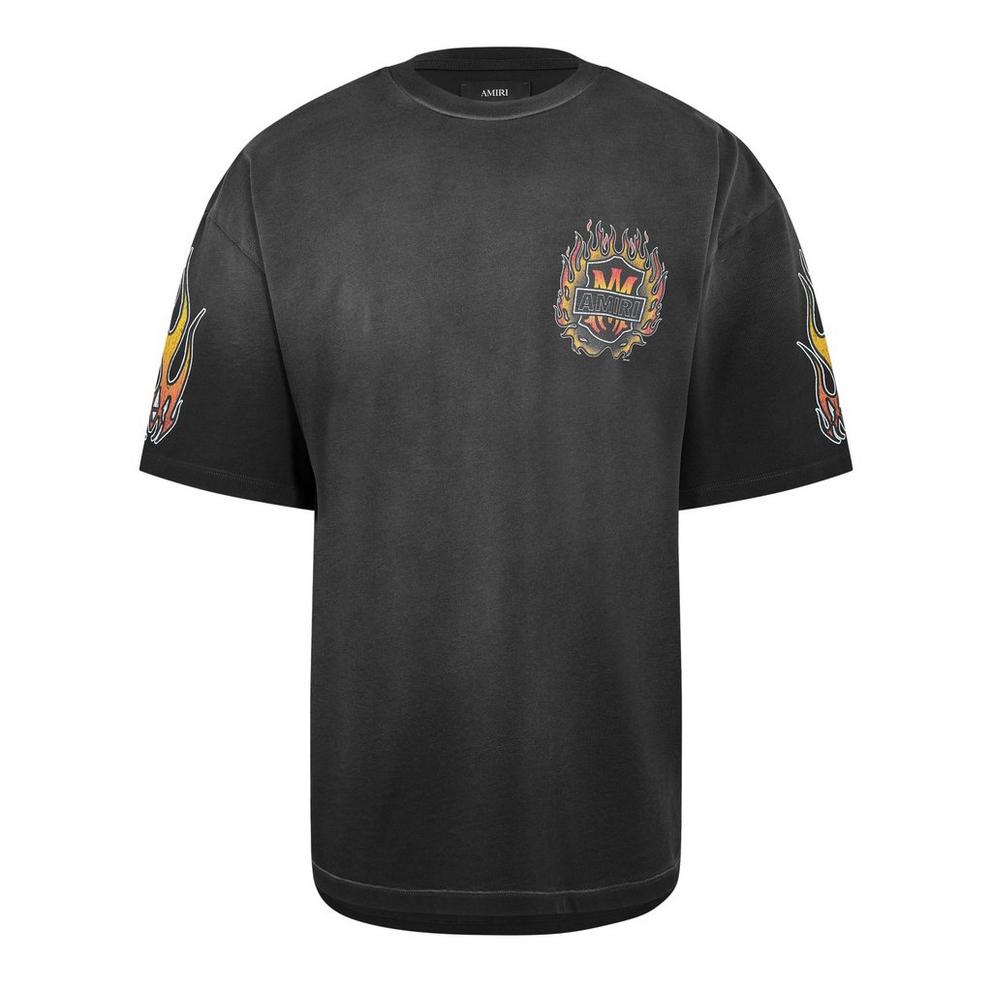 Amiri Men's MA Flames Oversized T-Shirt