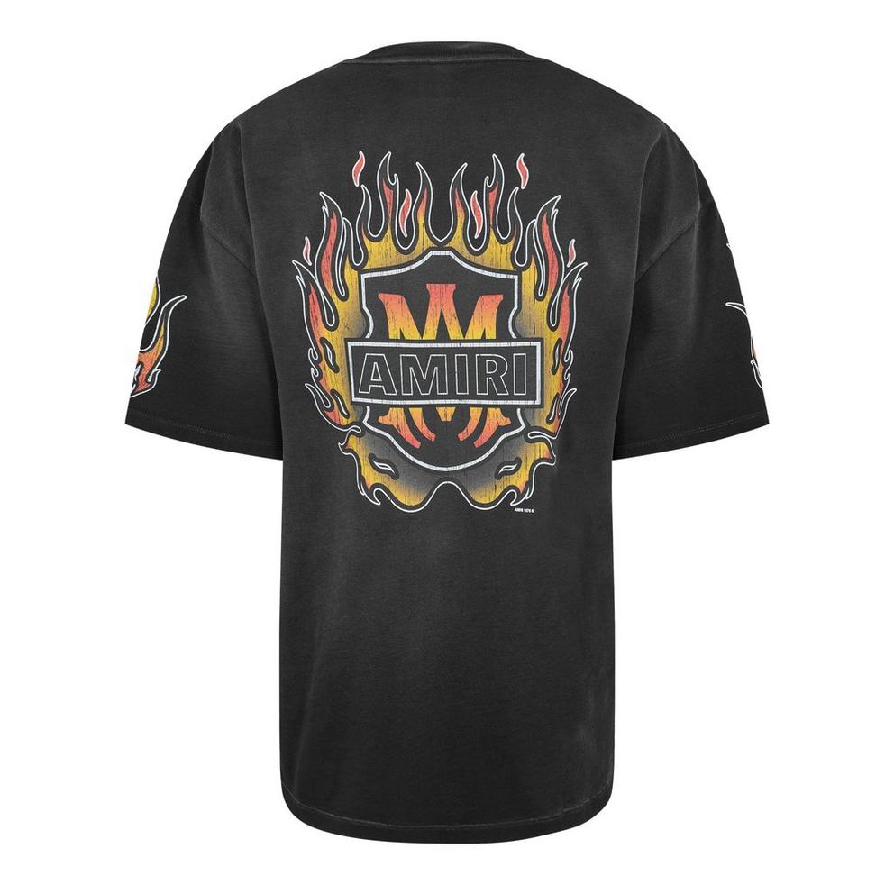 Amiri Men's MA Flames Oversized T-Shirt