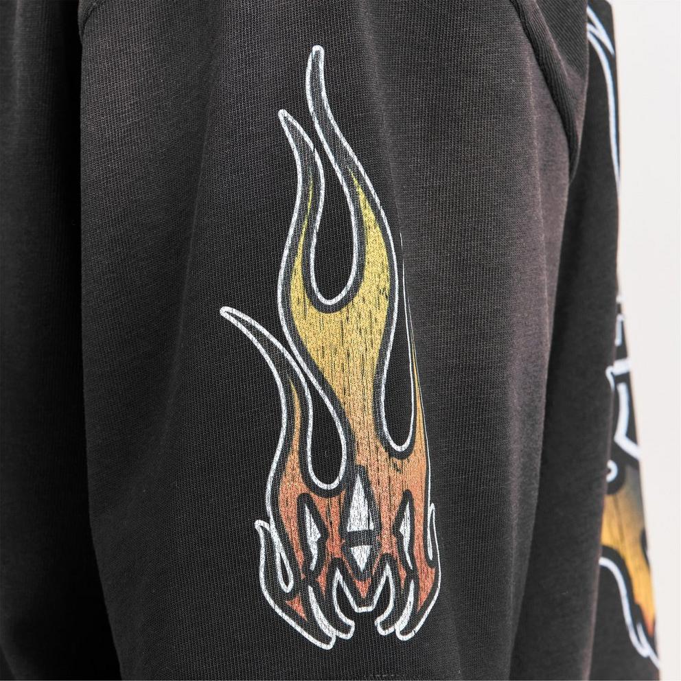 Amiri Men's MA Flames Oversized T-Shirt
