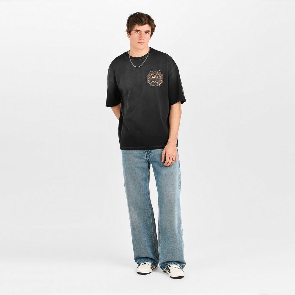 Amiri Men's MA Flames Oversized T-Shirt