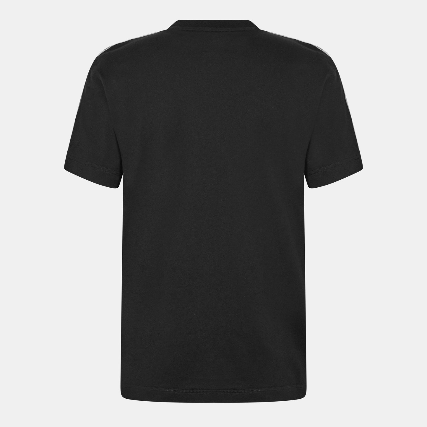 Burberry Mens Check Trim Cotton T-Shirt