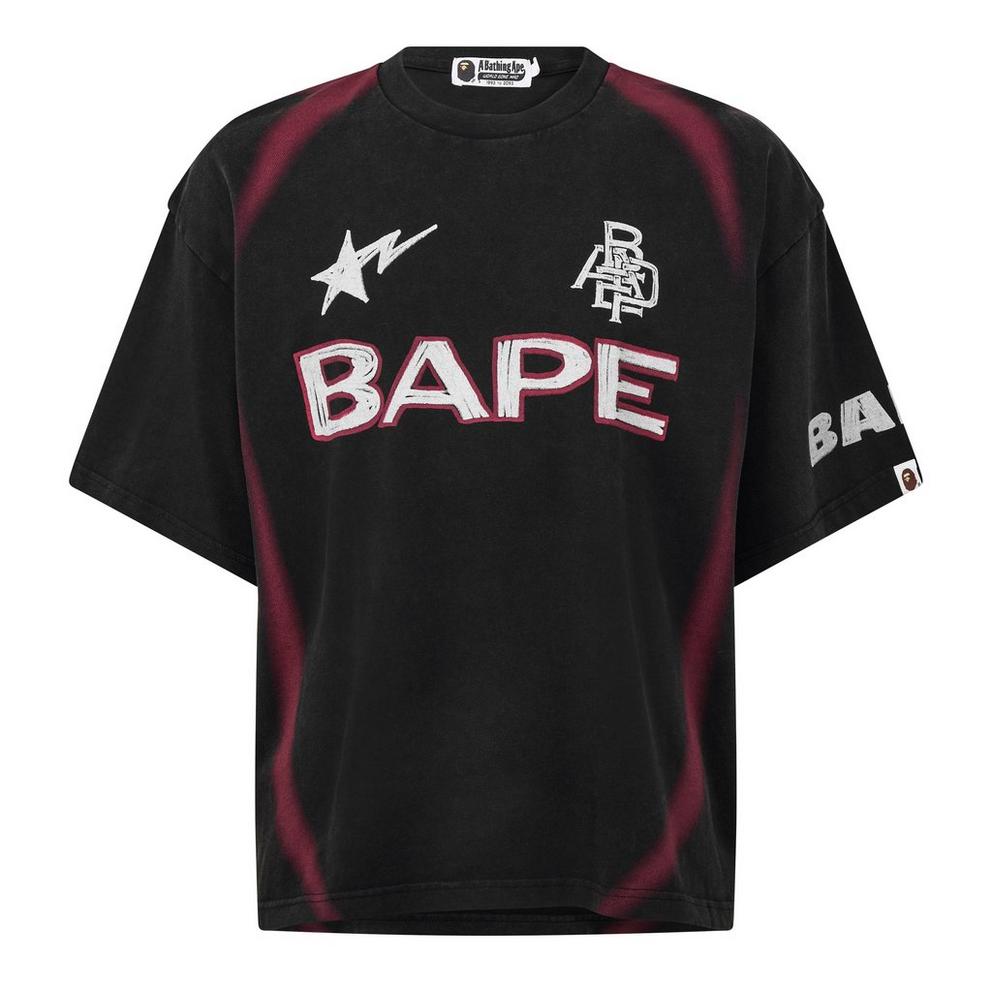 A Bathing Ape Bape Football Jersey Sn62