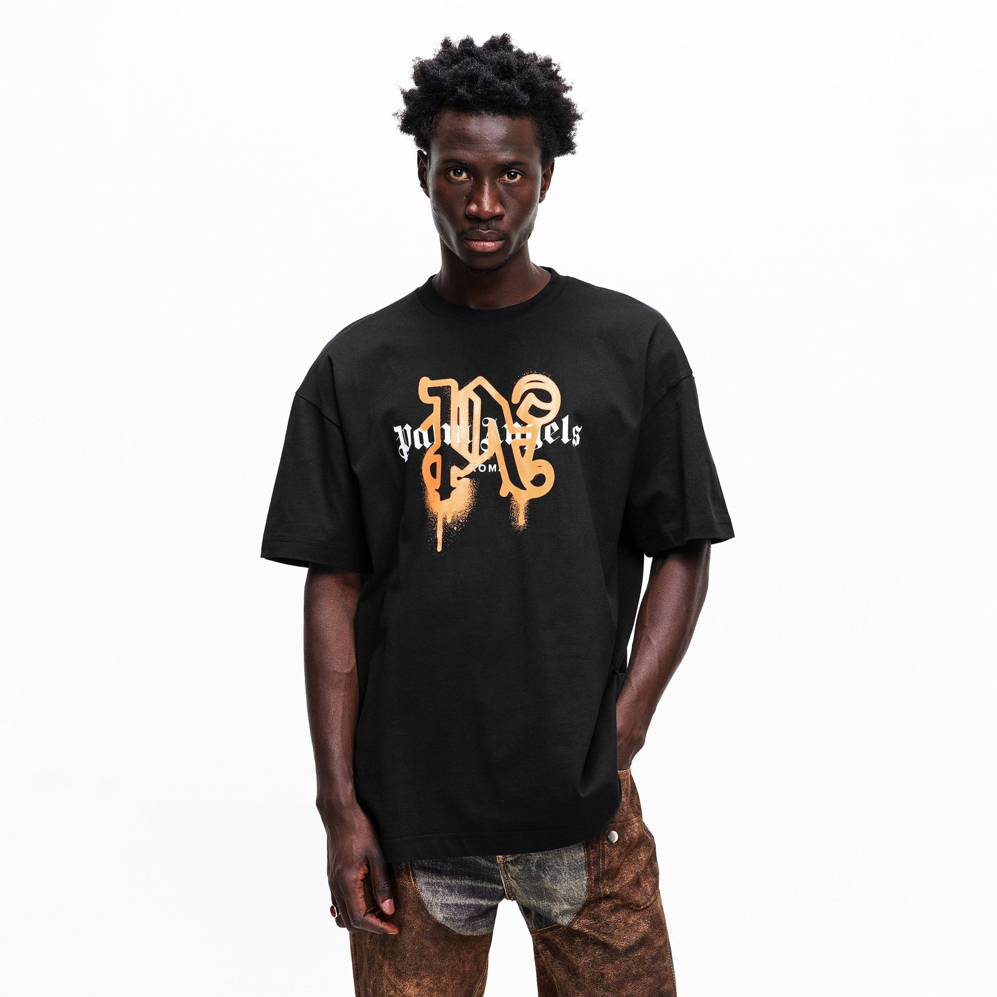 Palm Angels Men's Roma Mono T-Shirt