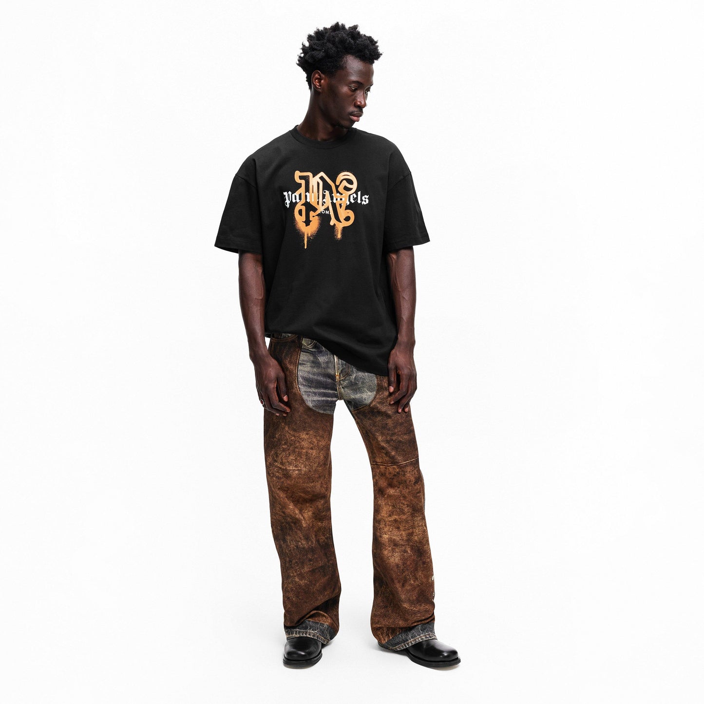 Palm Angels Men's Roma Mono T-Shirt