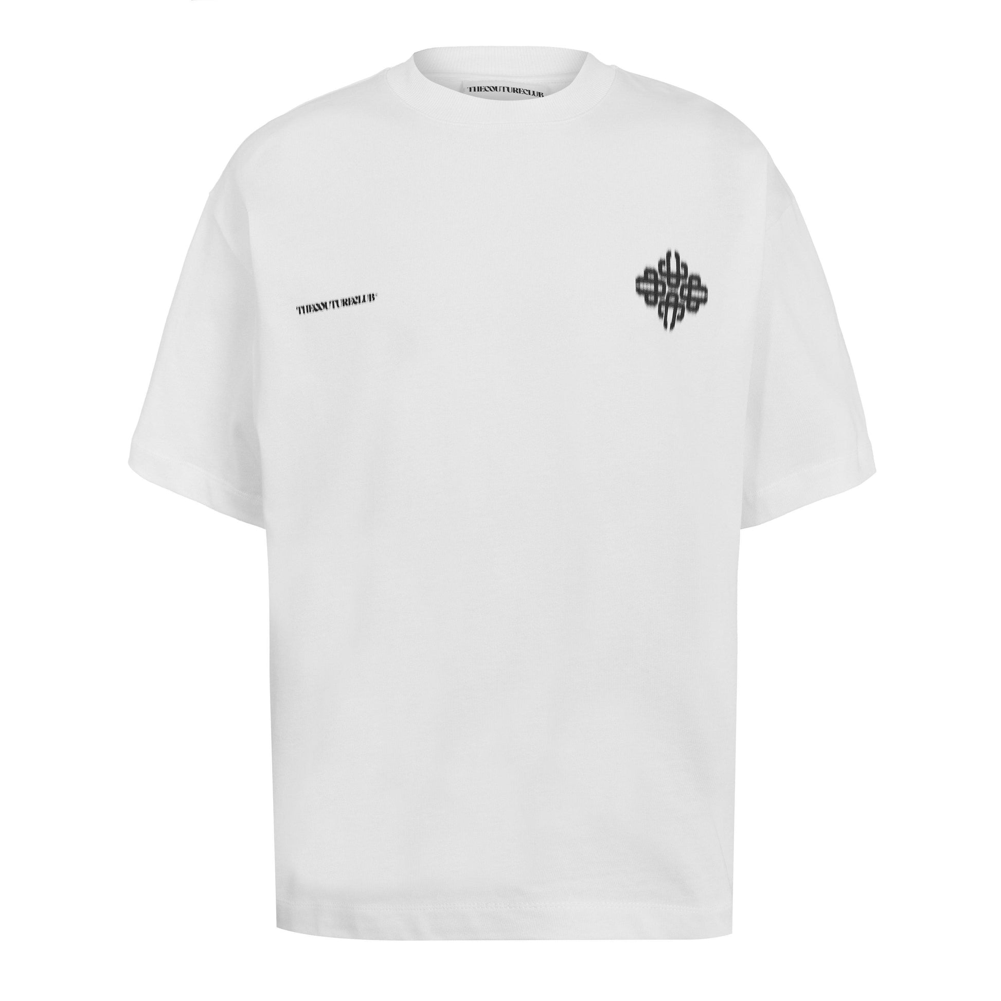The Couture Club Men's Blurred Oversized Fit Oversized T-Shirt
