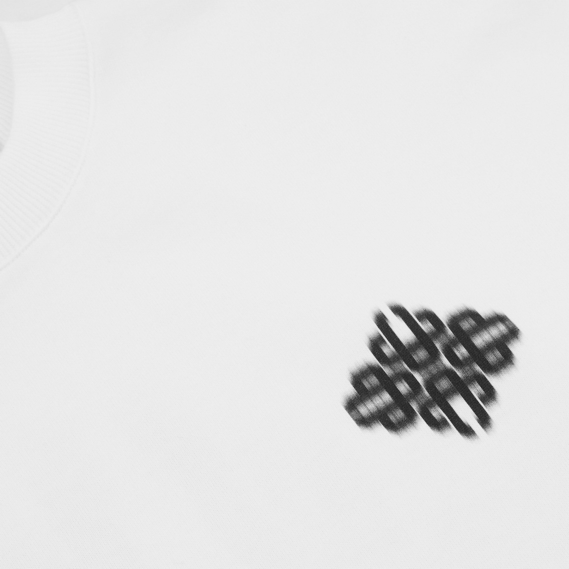 The Couture Club Men's Blurred Oversized Fit Oversized T-Shirt