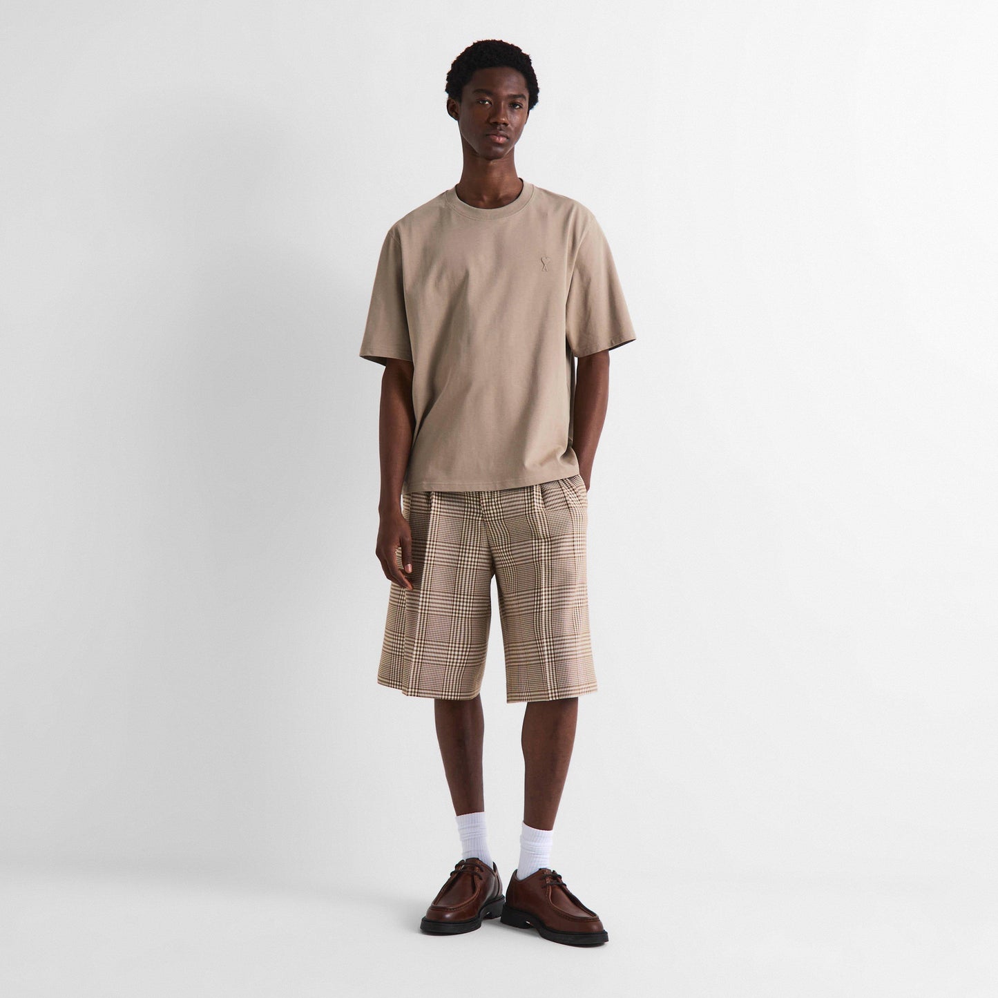 Ami Paris Men's Embroidered ADC T-Shirt