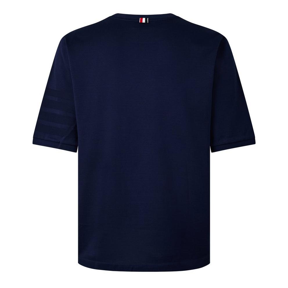Thom Browne TB SS 4Bar Rib Tee Sn63