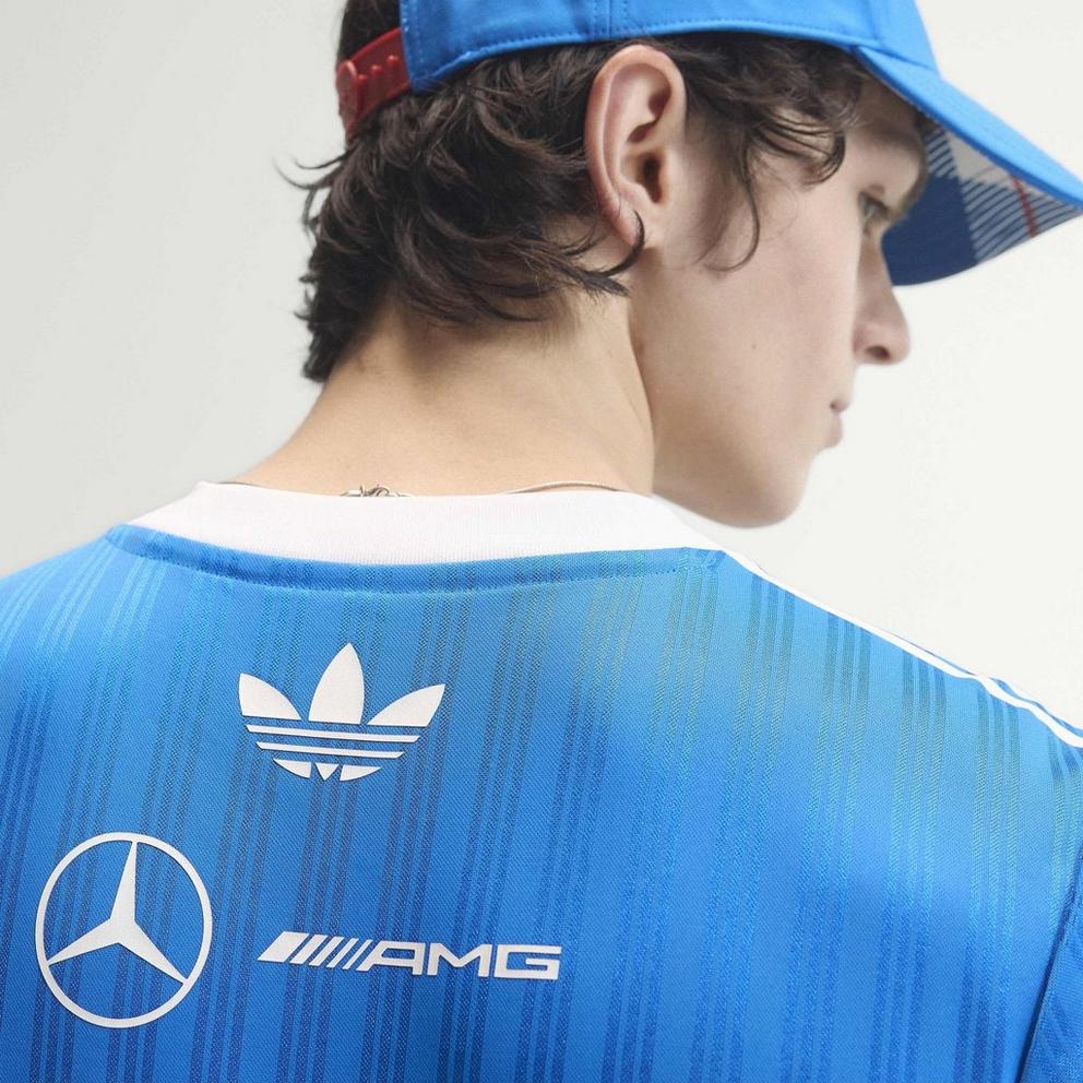 adidas Originals x Mercedes AMG Petronas Formula 1 Team Blue Wonder Driver Jersey
