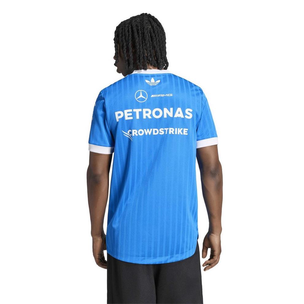 adidas Originals x Mercedes AMG Petronas Formula 1 Team Blue Wonder Driver Jersey