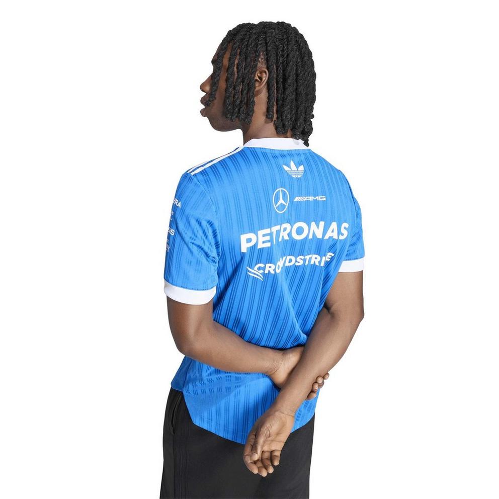 adidas Originals x Mercedes AMG Petronas Formula 1 Team Blue Wonder Driver Jersey