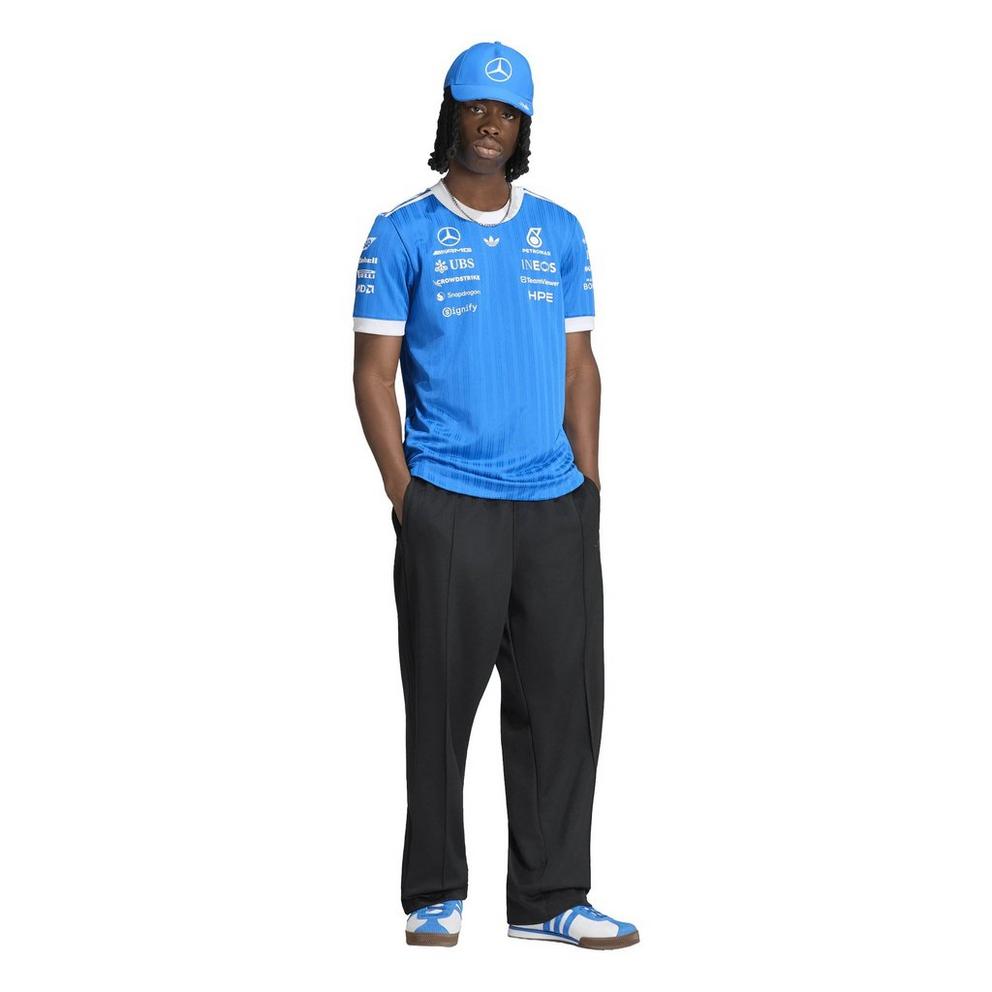 adidas Originals x Mercedes AMG Petronas Formula 1 Team Blue Wonder Driver Jersey