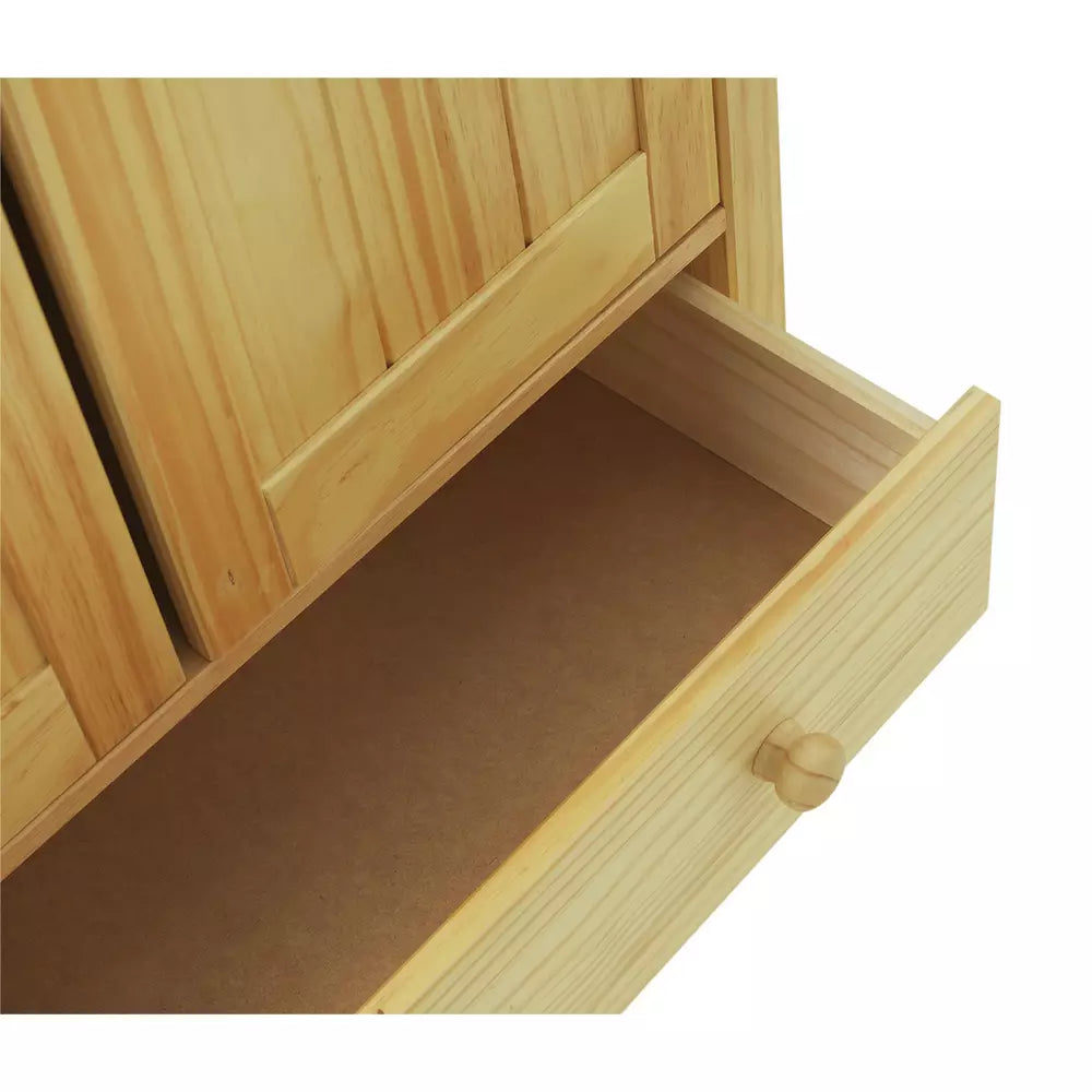 Argos Home Scandinavia 3 Piece 2 Door Wardrobe Set - Pine