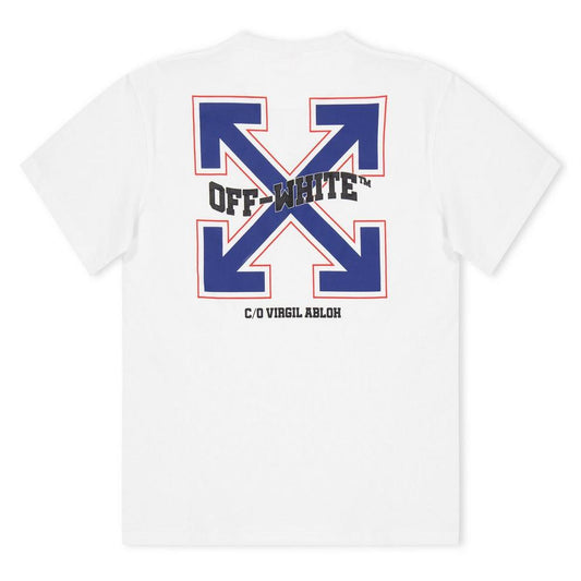 Off White Kids' Varsity Arrow Cotton Short Sleeve T-Shirt