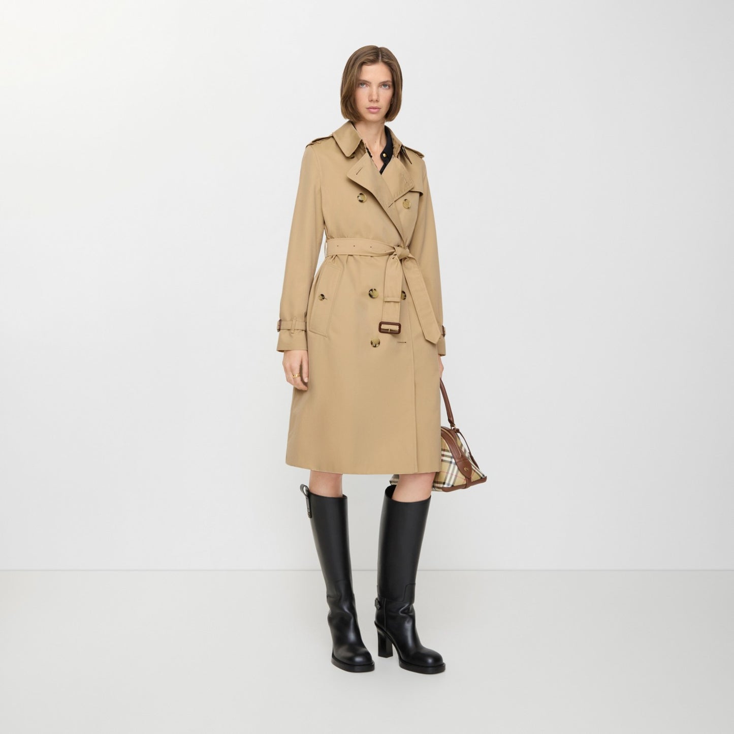 Long Kensington Heritage Trench Coat