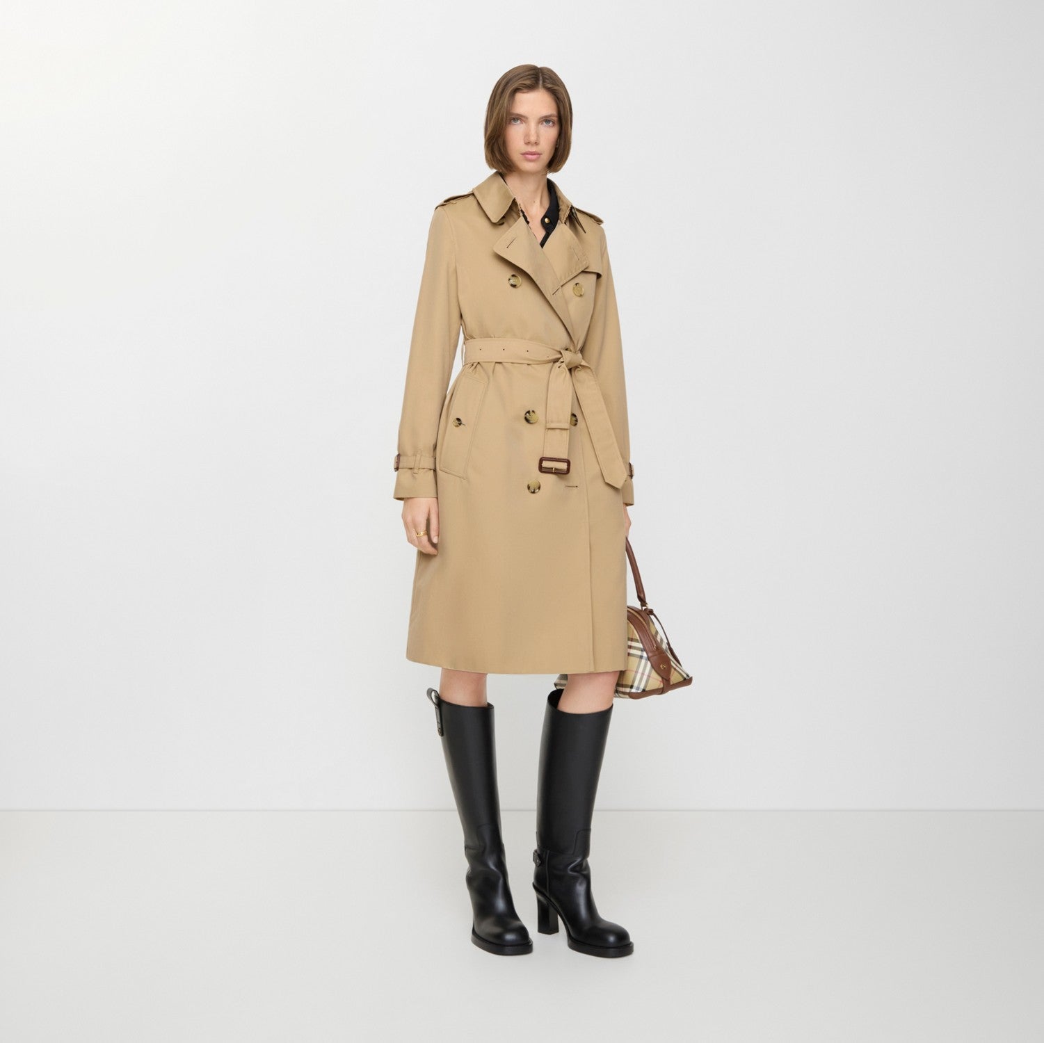 Long Kensington Heritage Trench Coat