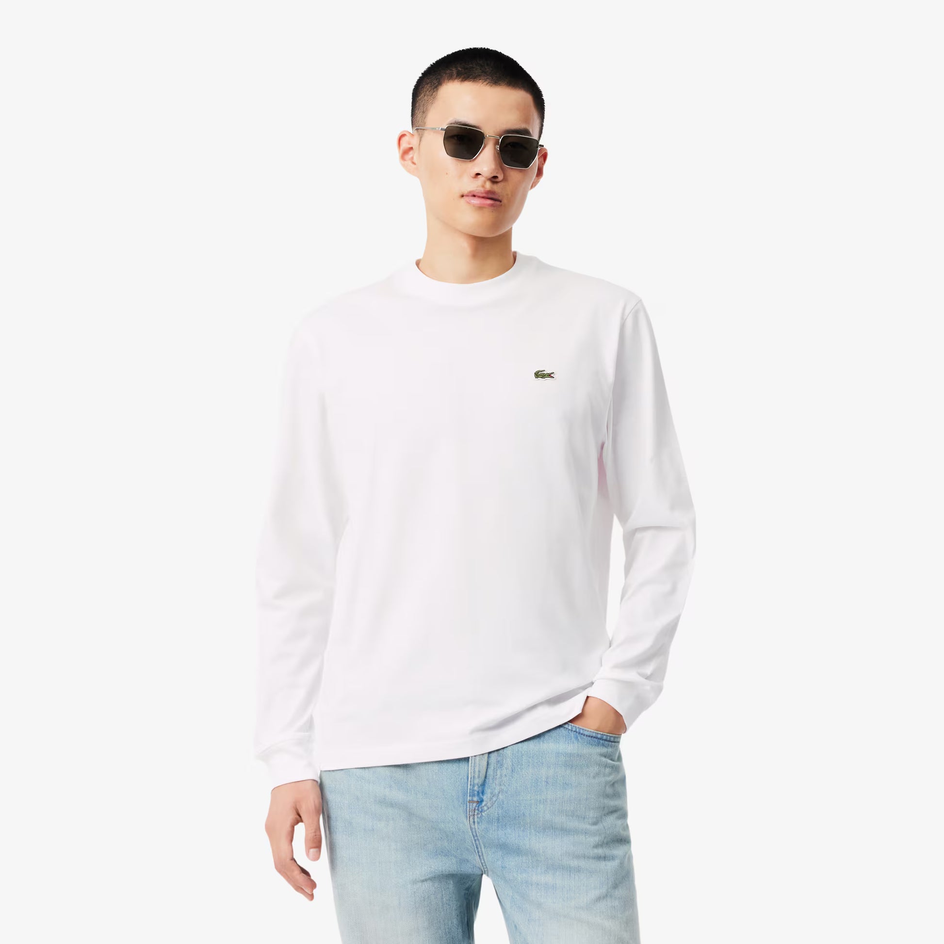 Long Sleeved Cotton T-shirt