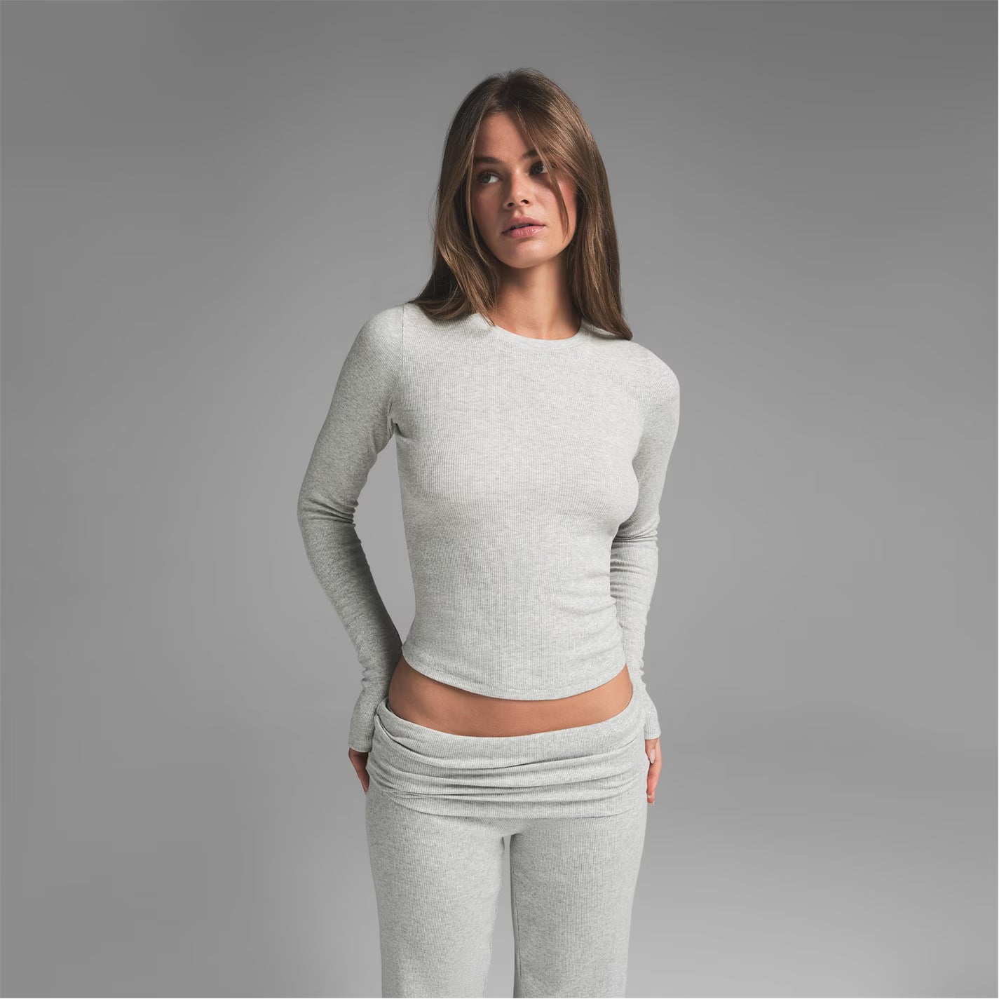 Womens Cotton Jersey Long-Sleeve T-Shirt