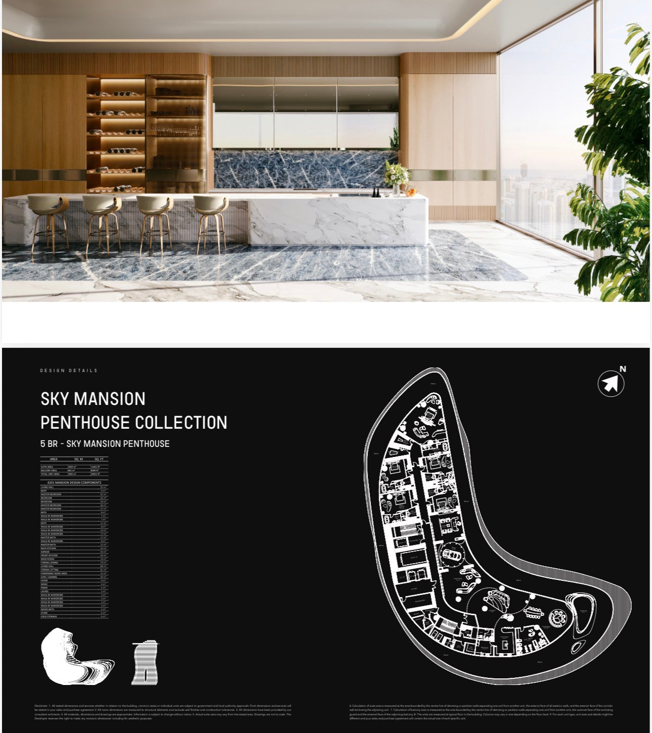 Bugatti Residences 2 — 8 Bedroom Ultra Luxury Sky Mansions | Penthouses—Residential Masterpiece Lifestyle