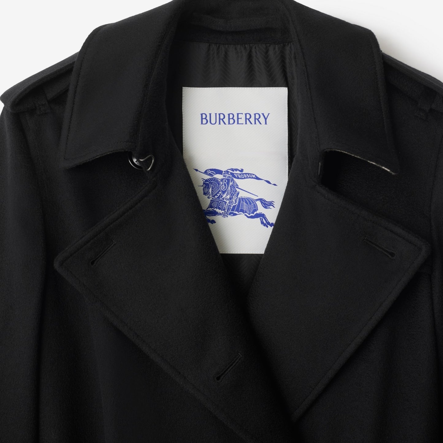 Long Cashmere Kensington Trench Coat
