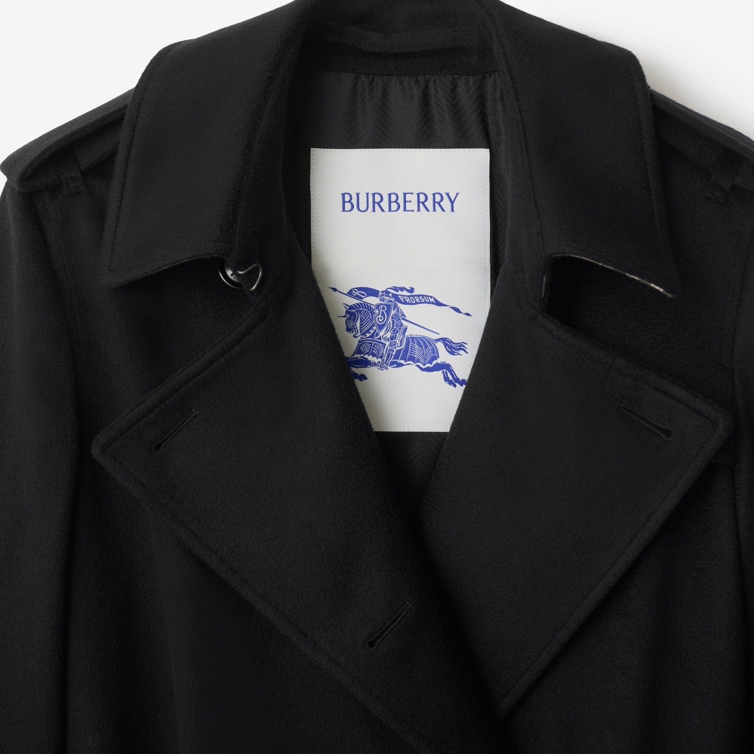 Long Cashmere Kensington Trench Coat