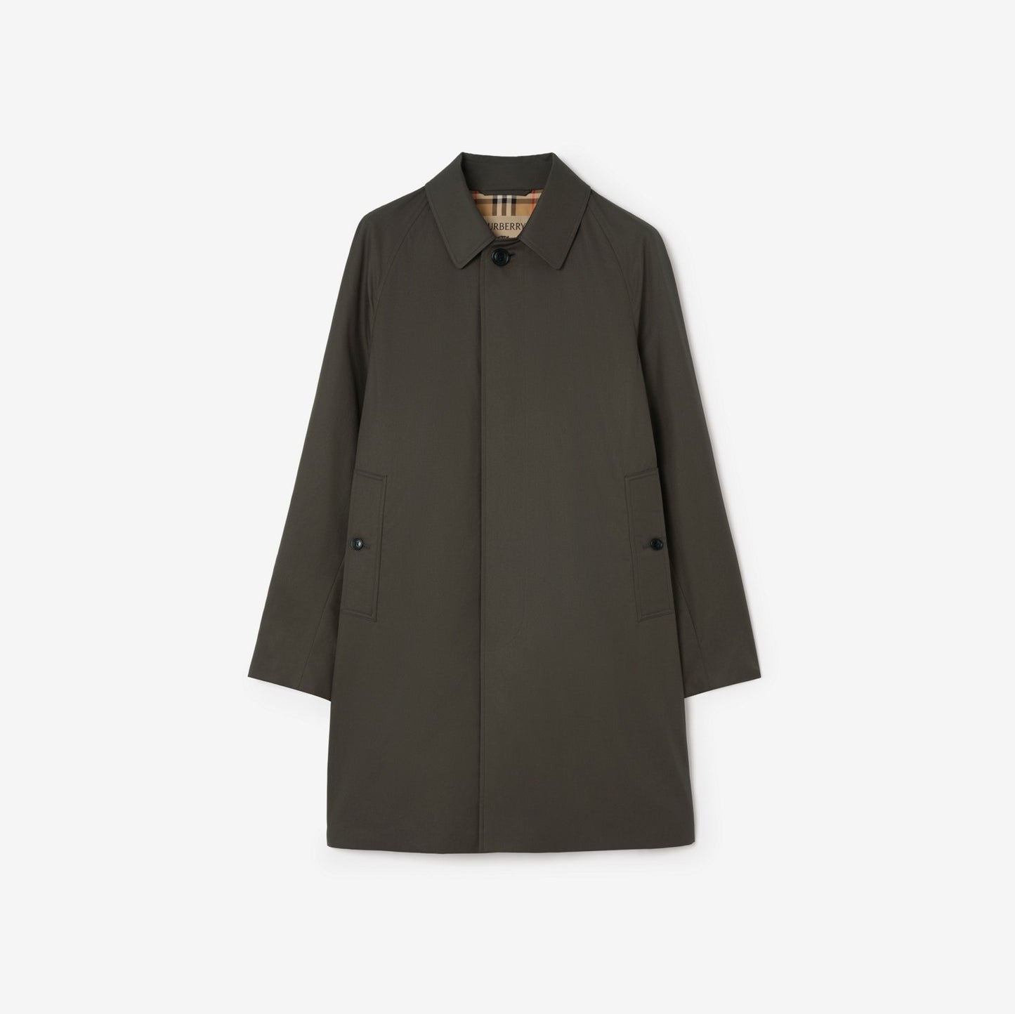 Mid-length Tropical Gabardine Camden Car Coat