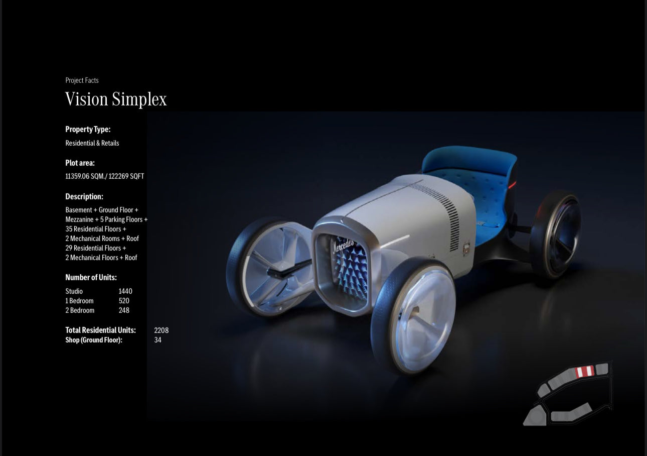 Mercedes Benz City Studio 1-2-3-4-5 Bedroom Ultra Luxury Residences and Penthouses