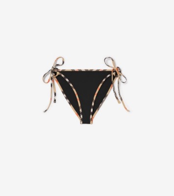 Check Trim Bikini Briefs