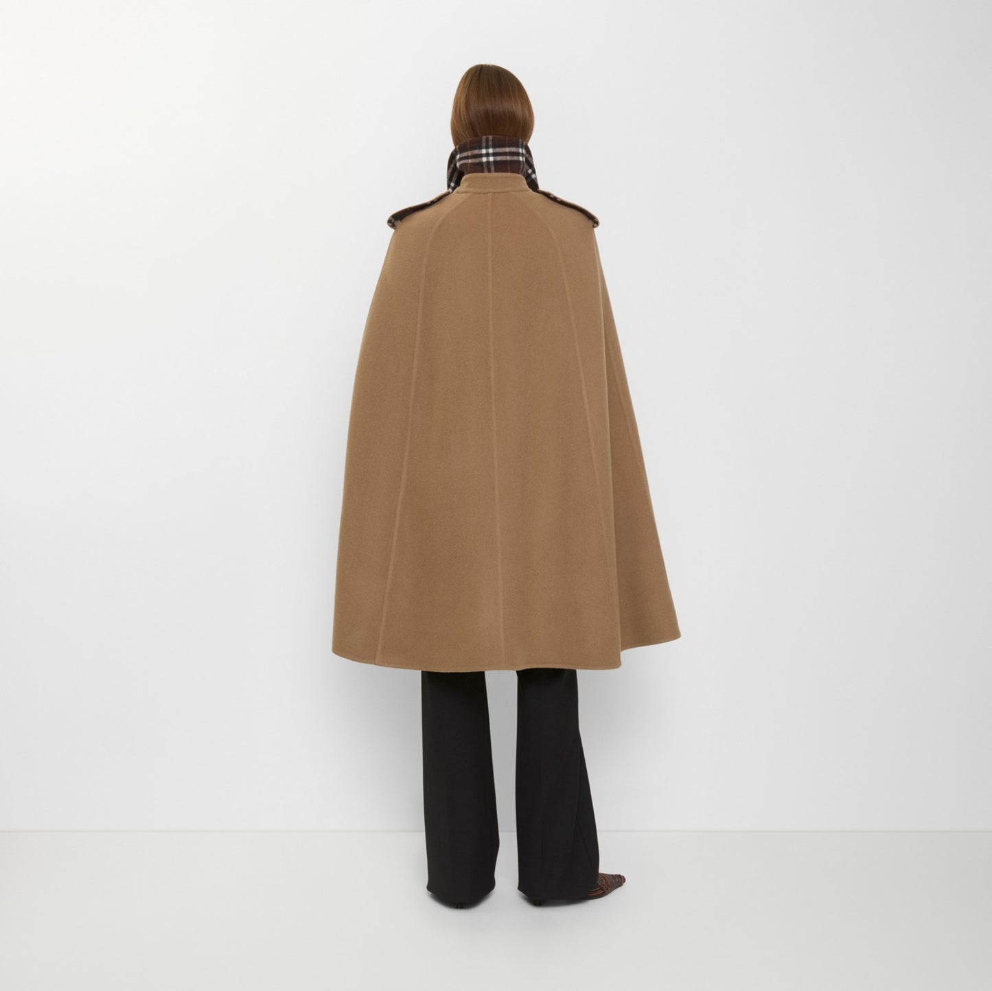 Wool Belmont Trench Cape
