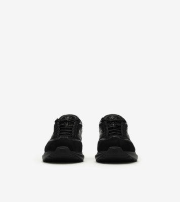 Nylon, Suede and Leather Eclipse Sneakers