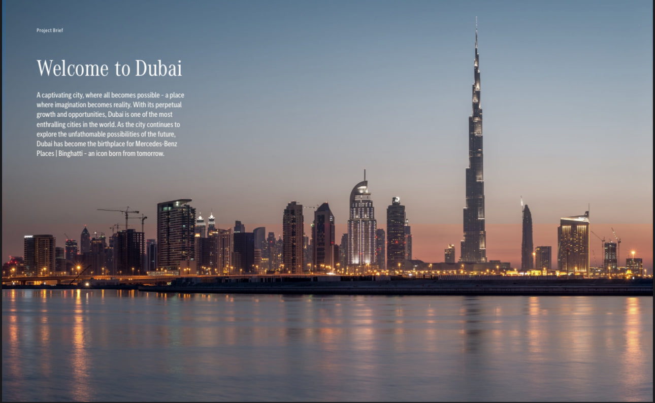 Mercedes-Benz Places 2-6 Bedroom Ultra Luxury Residences Downtown Dubai