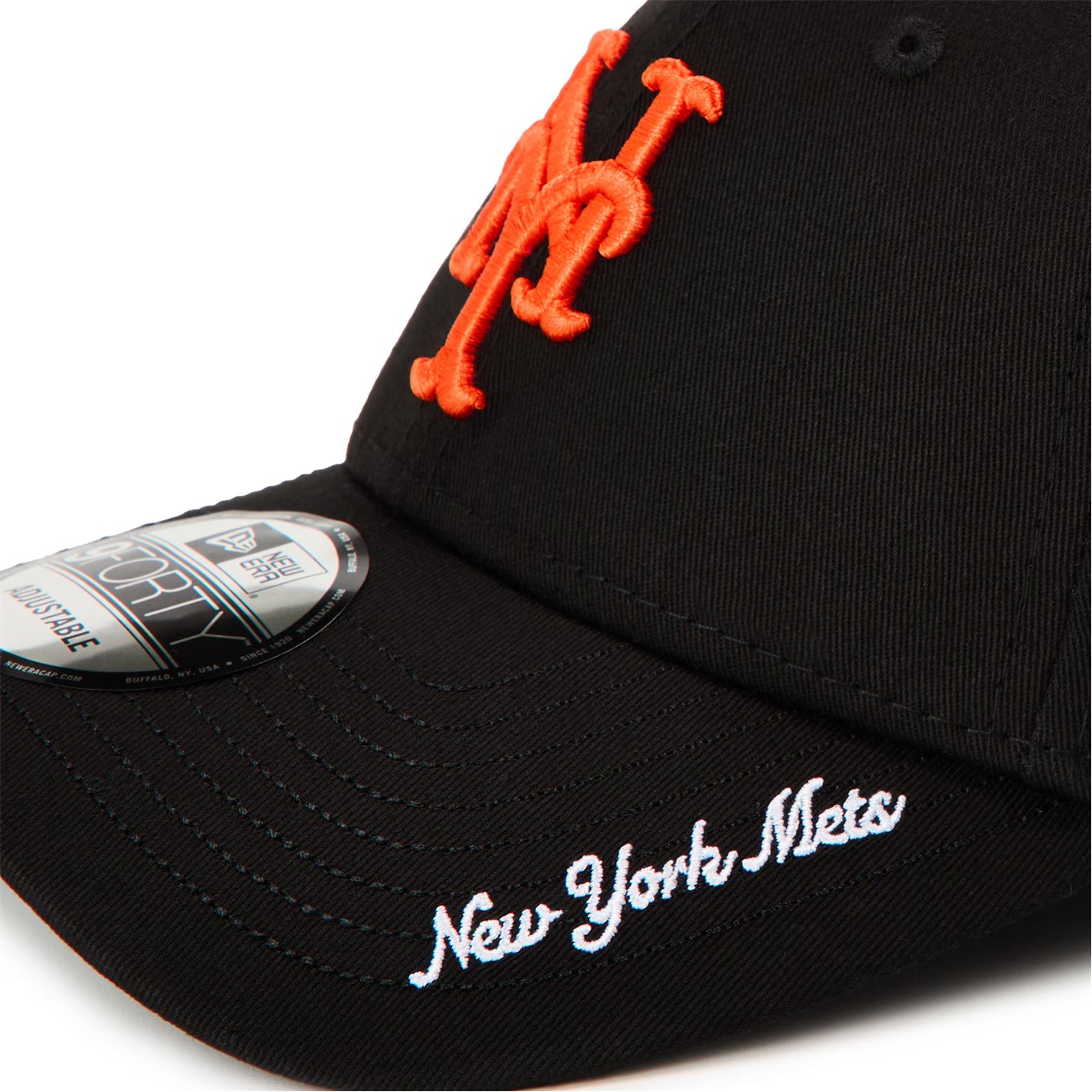 Men's Visor Script Adjustable Baseball Cap