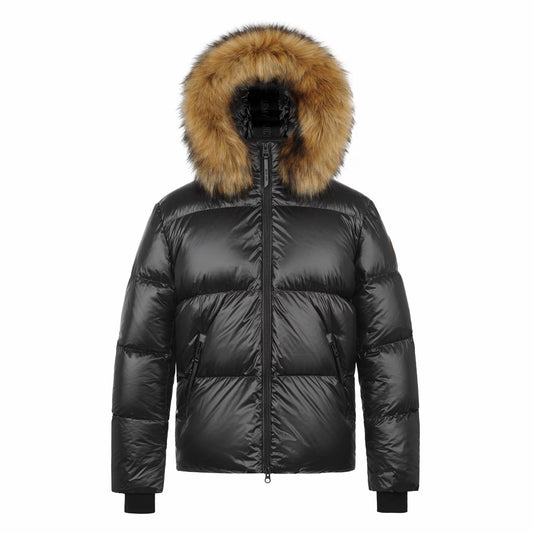 Men's Puffer OG Hooded Long Sleeve Short Puffer Jacket