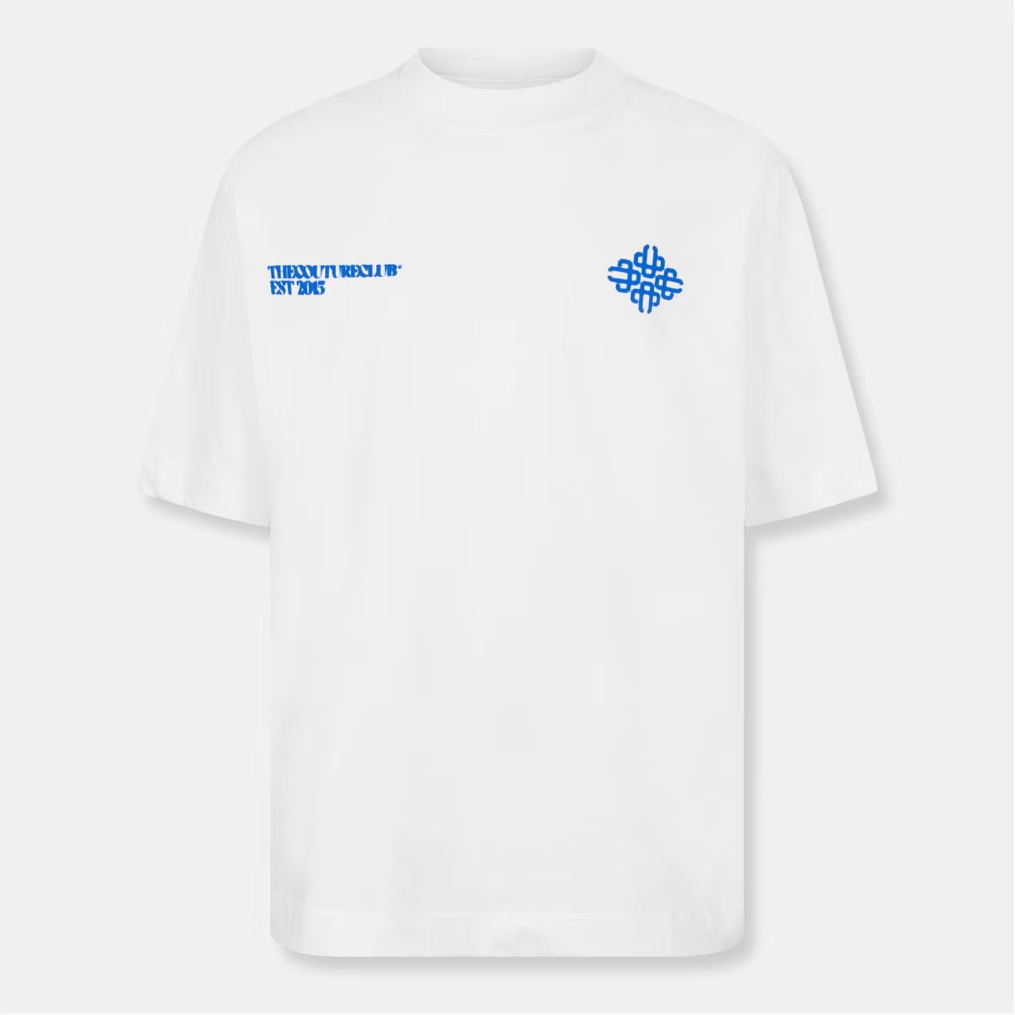 Mens Blurred Graphic Emblem T-Shirt