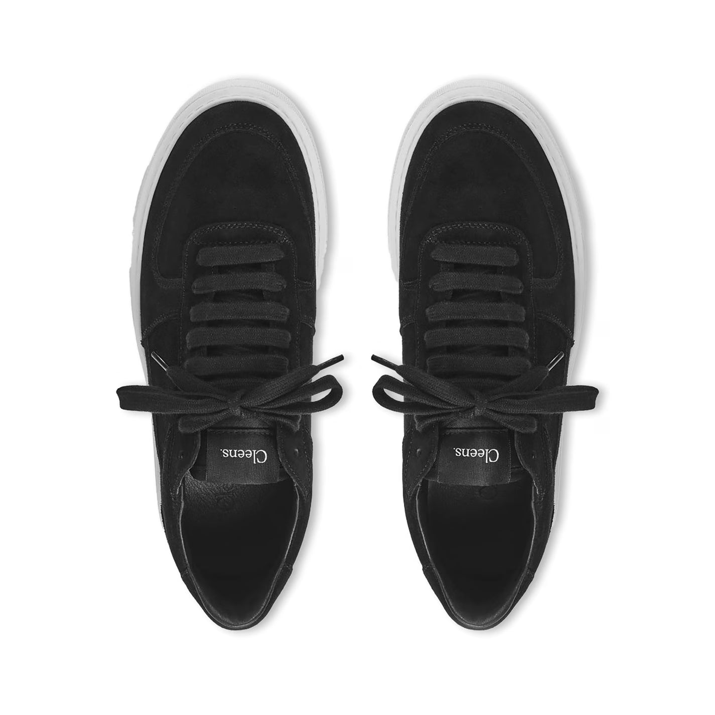 CLEENS Men's Court Suede Trainers