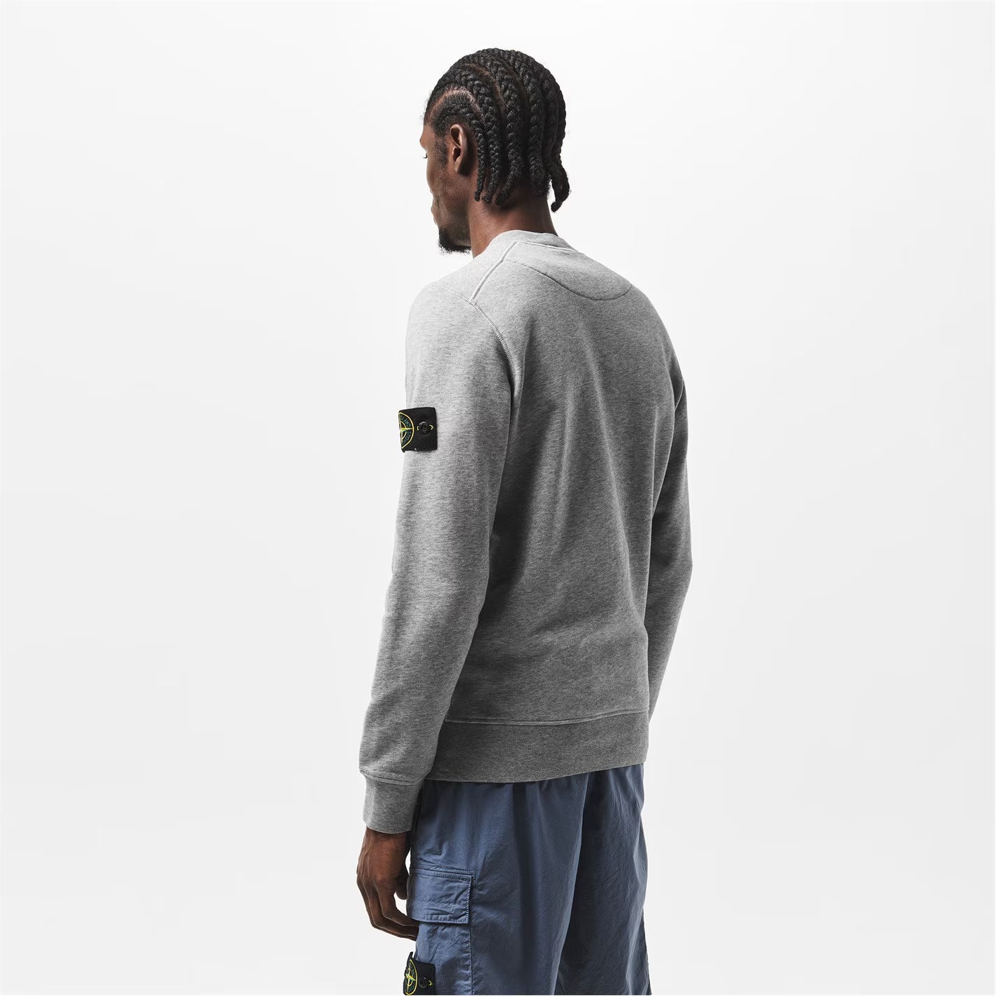 Men's Logo Lightweight Cotton Fleece Jumper