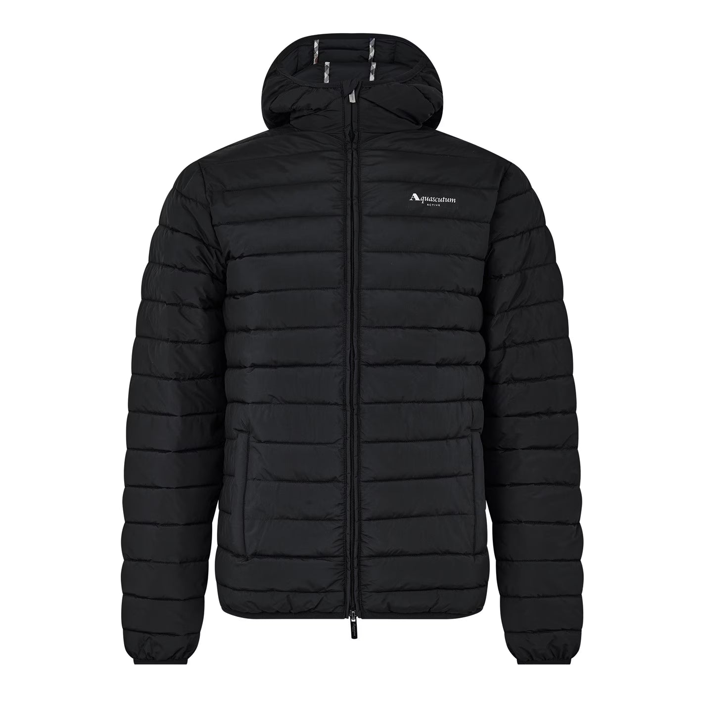 Men's RLG Active Hooded PrimaLoft 6 Pockets Long Sleeve Short Puffer Jacket