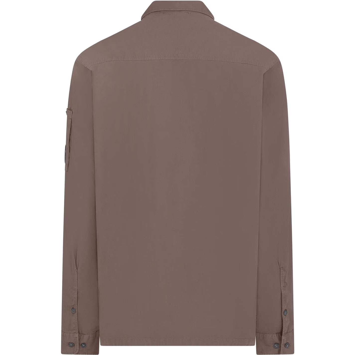 Men's Gabardine Lens Cotton Long Sleeve Overshirt