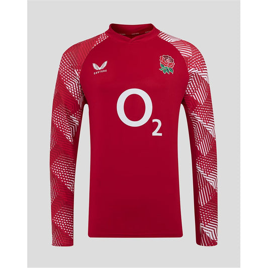 England Rugby Pre Match Drill Top 2025 Adults