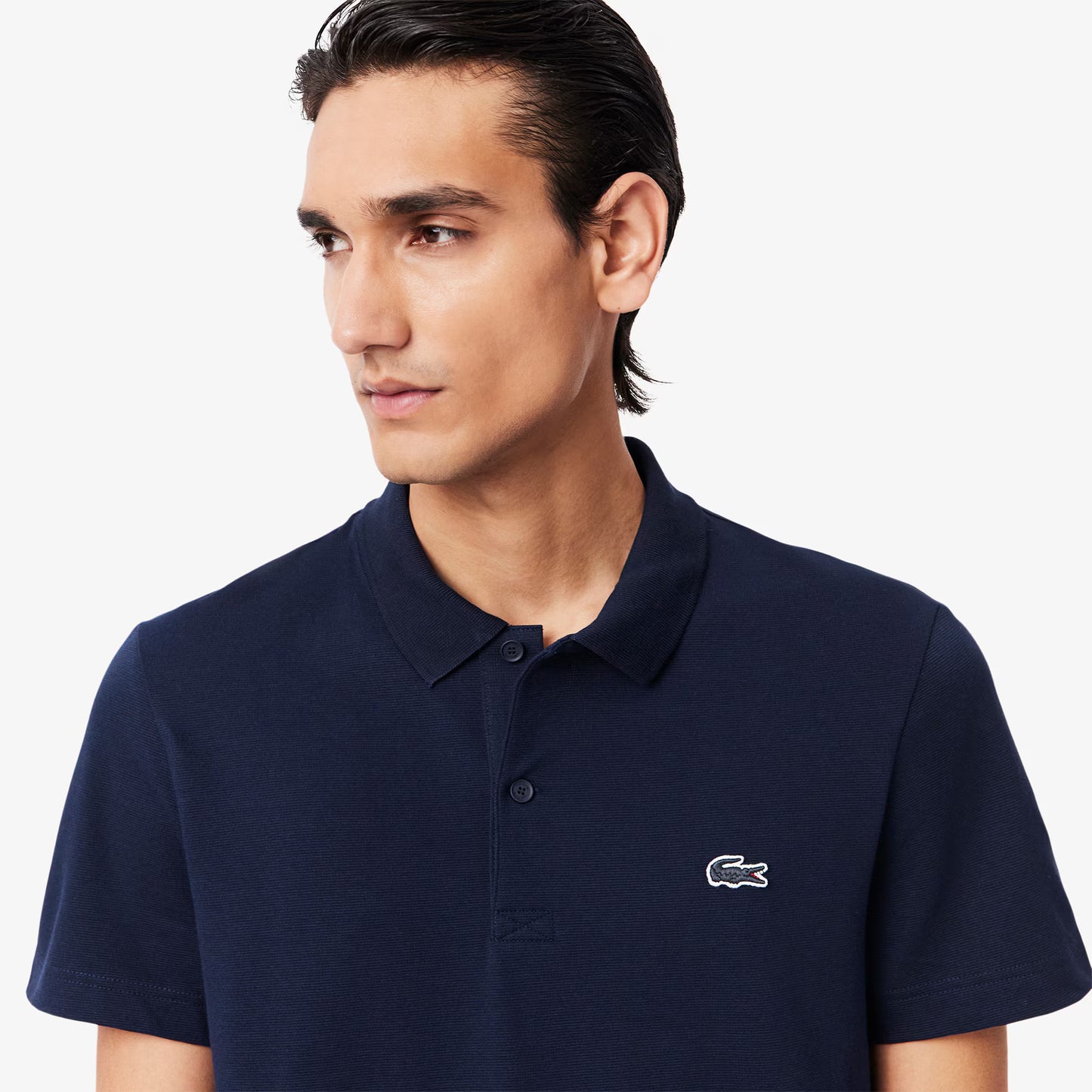 Regular Fit Cotton Blend Polo Shirt
