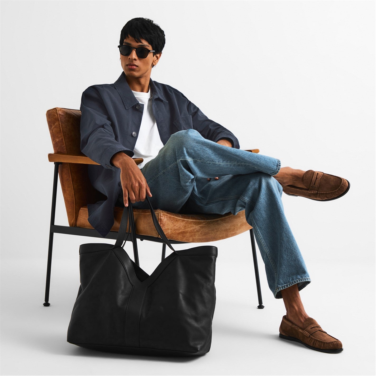 Mens Le Supple Penny Loafers