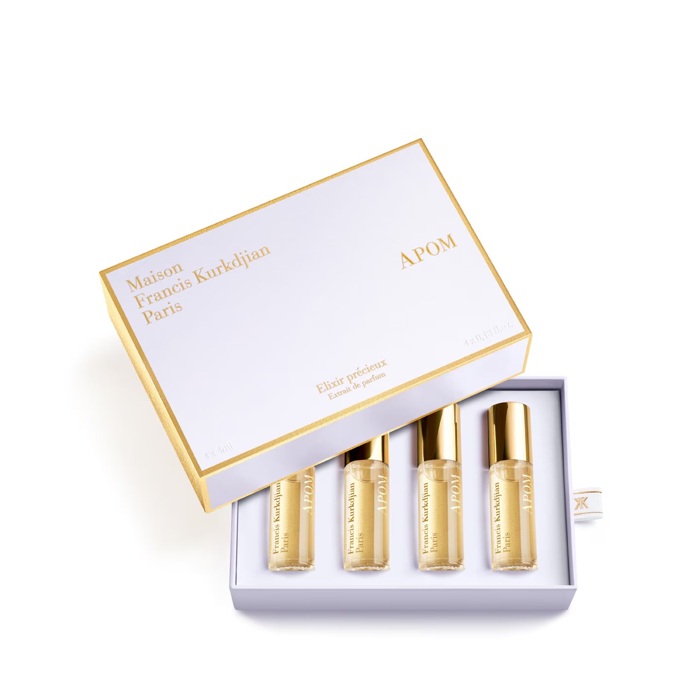 APOM Elixir Roll-On Travel Set (4x4ml)