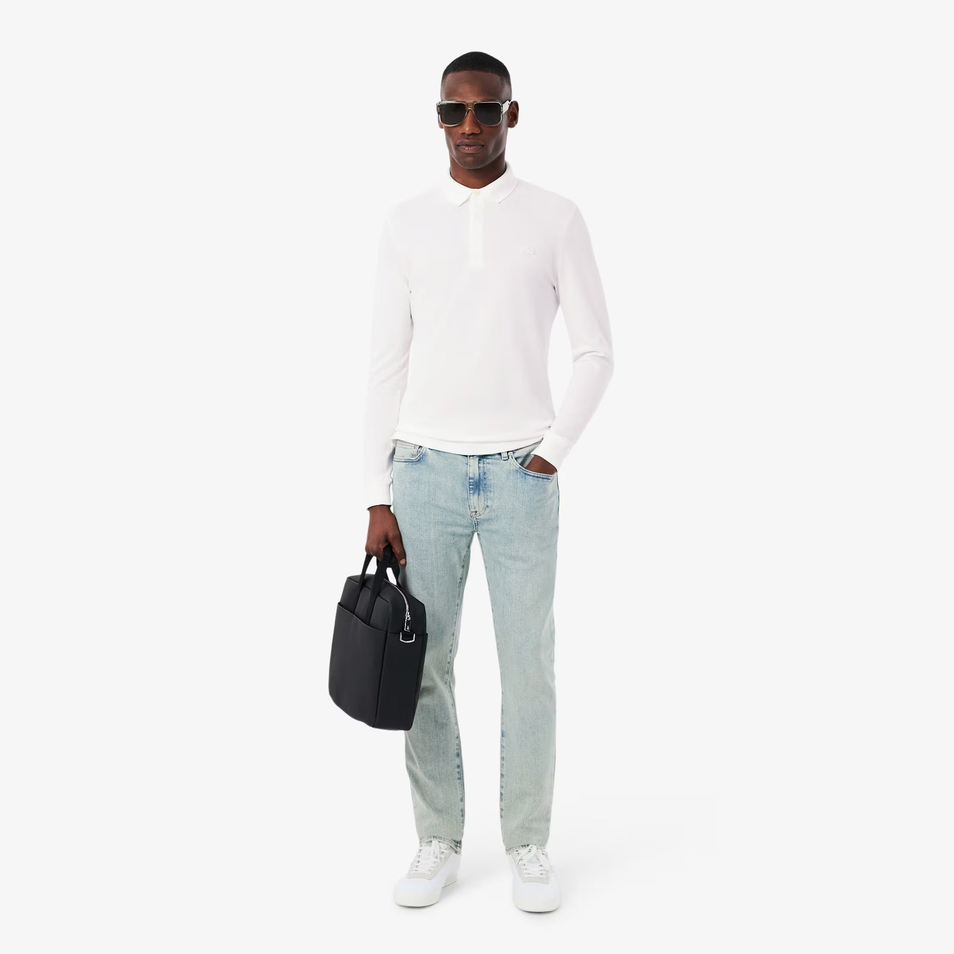 Regular Fit Paris Stretch Piqué Polo Shirt