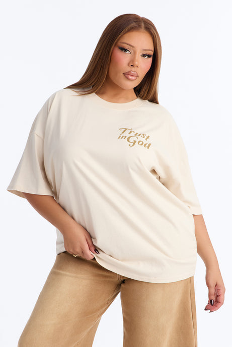 Trust In God Tee - Off White