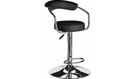 Argos Home Executive Gas Lift Bar Stool - Black